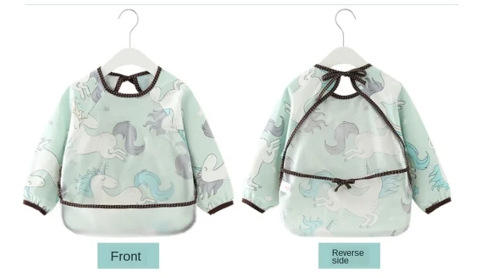 Детские нагрудники с рисунками из мультфильмов Водонепроницаемая детская