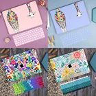 Чехол Redlai для MacBook Air Pro 11 12 13 16 дюймов, A2251 A2141 2020 M1 A2237 A2338, пластиковый жесткий чехол с принтом для клавиатуры