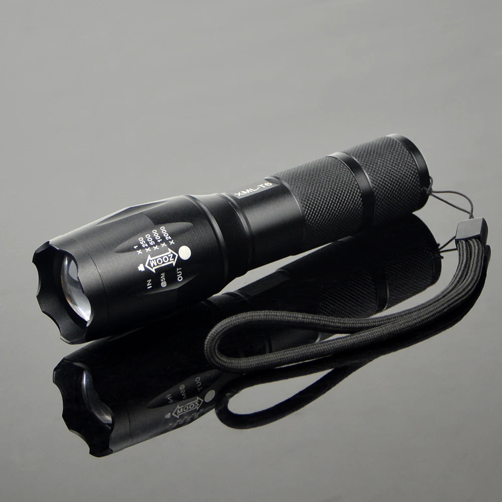 T6 светодиодный светильник-вспышка ультра яркий наружный походный светильник 5