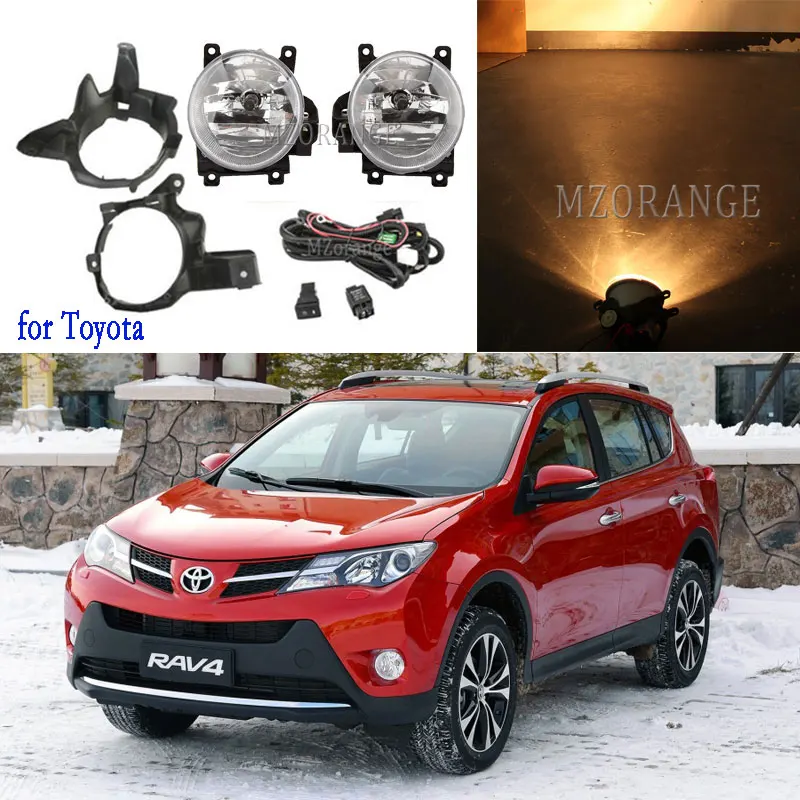 Противотуманные фары s для Toyota RAV4 RAV 4 2013 2014 2015 галогенные светодиодные