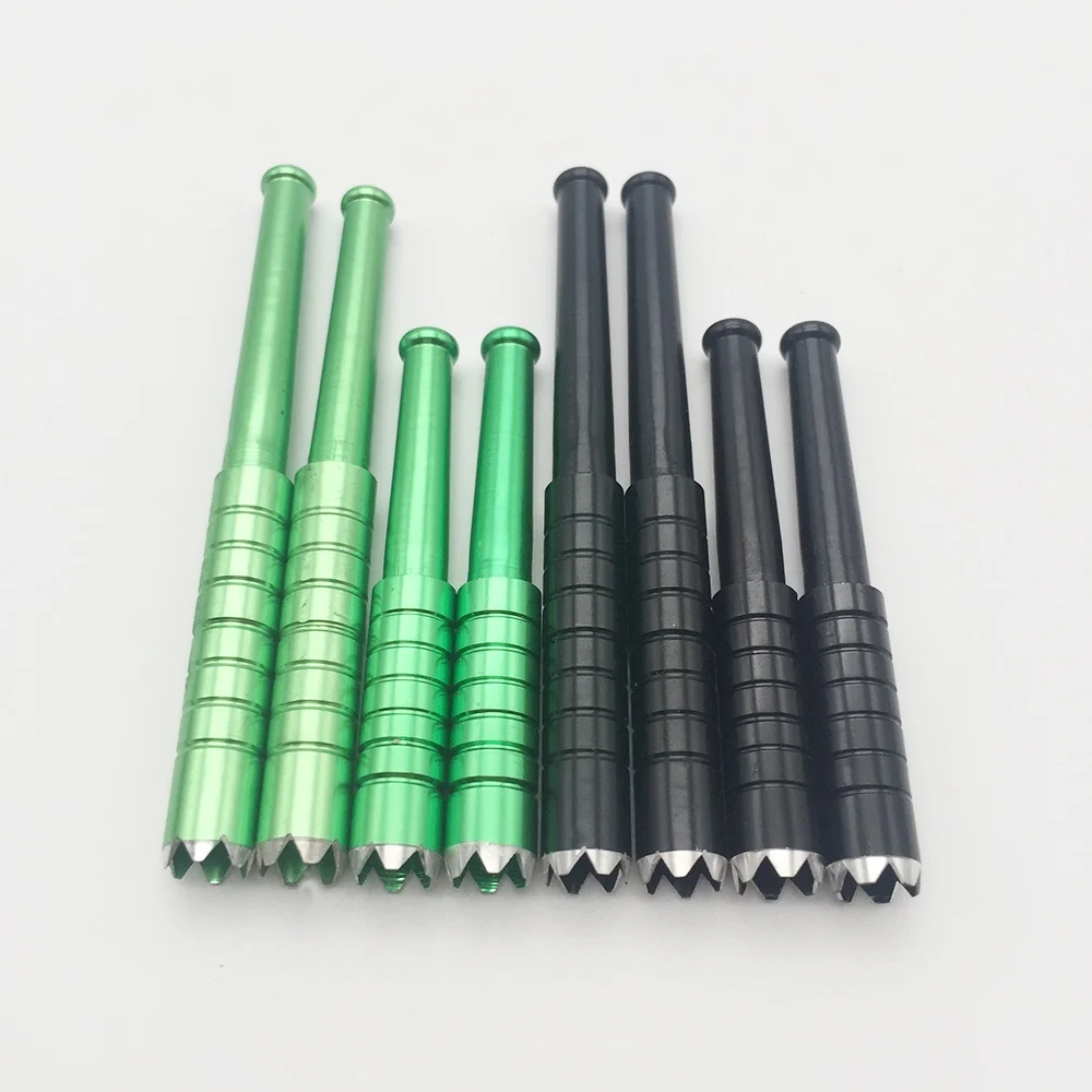 

Smoking Metal Pipe One Hitter Bat Spring Loaded Ash Ejector Forklift truck tooth 78mm and 55mm Aluminum Smoking Pipe