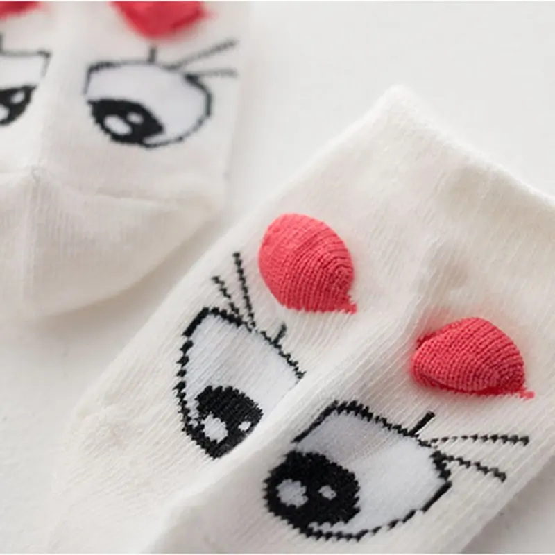 1 пара носков для новорожденных теплые носки маленьких мальчиков и девочек с