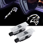 2 шт., автомобильный фонарь с логотипом Dodge RAM 1500Caliber Journey Challenger Charger Hellcat 