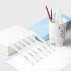 Белая маркерная ручка, ручки для рисования, художественные принадлежности, белая маркерная ручка