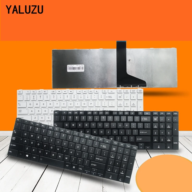 Новая клавиатура для ноутбука TOSHIBA SATELLITE C850 C850D C855 C855D L850 L850D L855 L855D L870 L870D US |