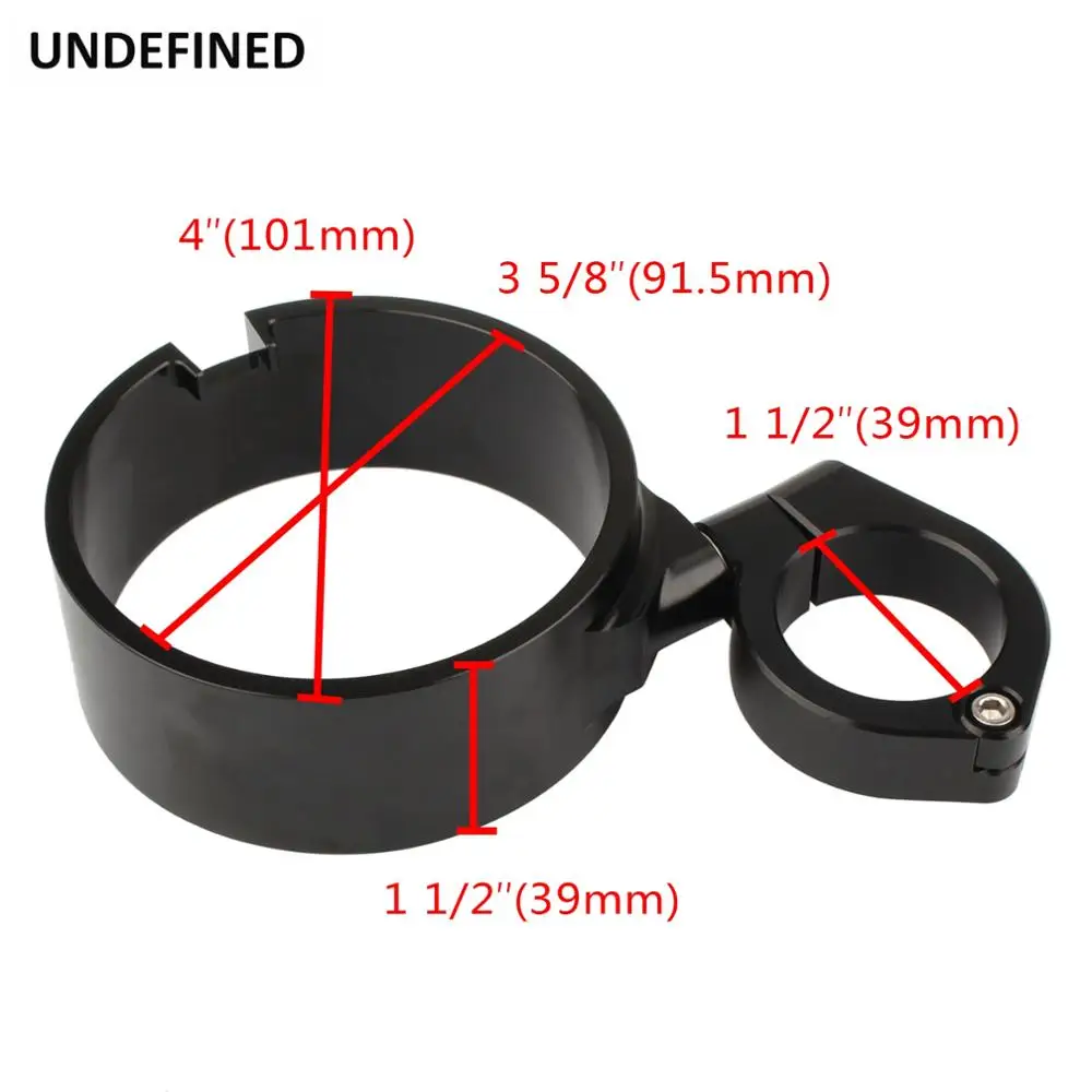 

Black Motorcycle Speedometer Rings Side Mount Relocation Bracket Clamp For Harley Sportster XL883 Forty-Eight 1993-2015 Dyna FXD