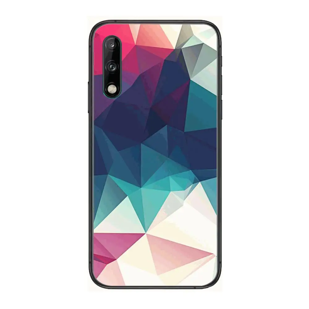 

Excellent Personality Clear Phone Case For Huawei Y 5 6 7 8 9 A P S Pro 2020 2019 Black Etui Coque Hoesjes Comic Fashion