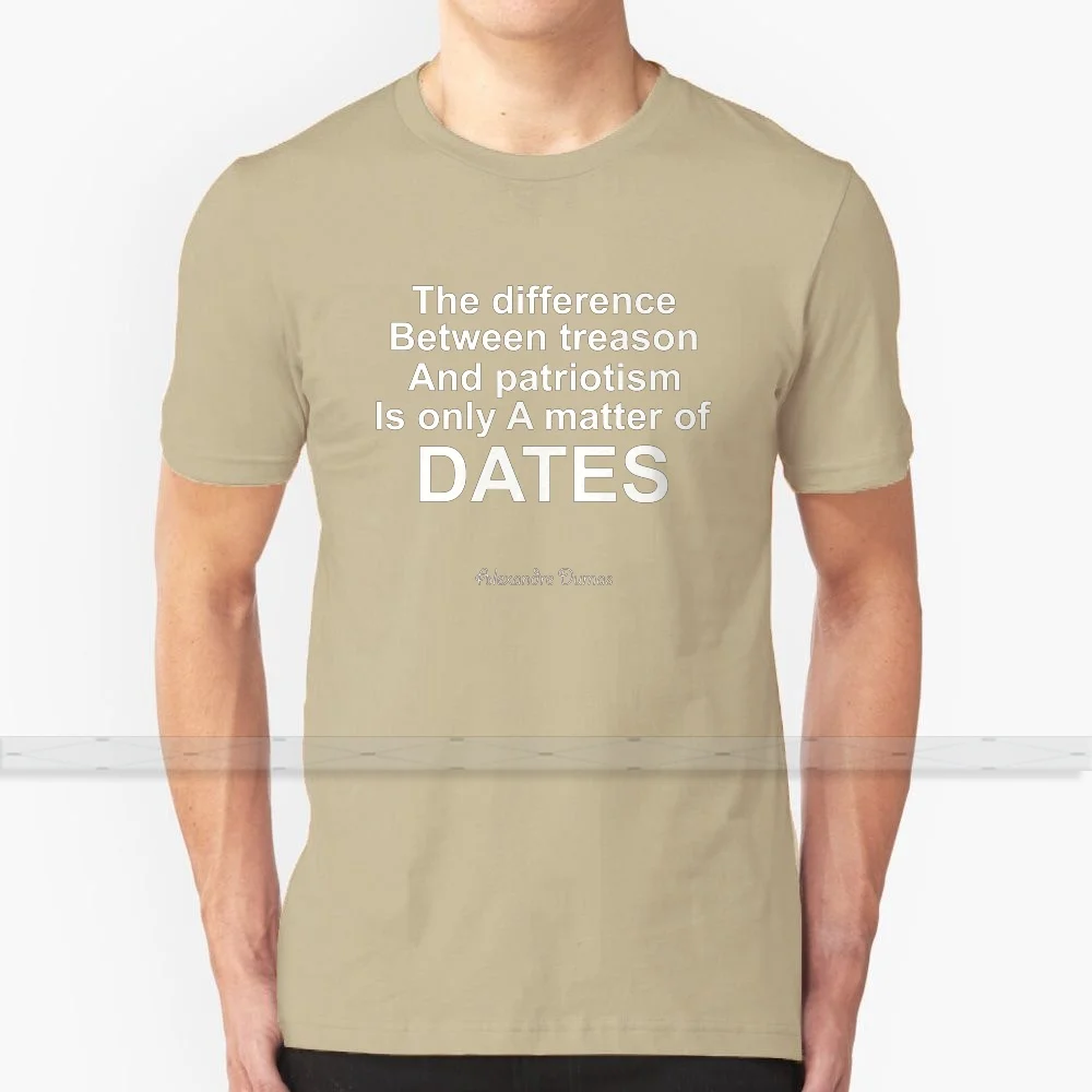 Александер Дюма мотивационный патриотизм или измена дизайн футболки.