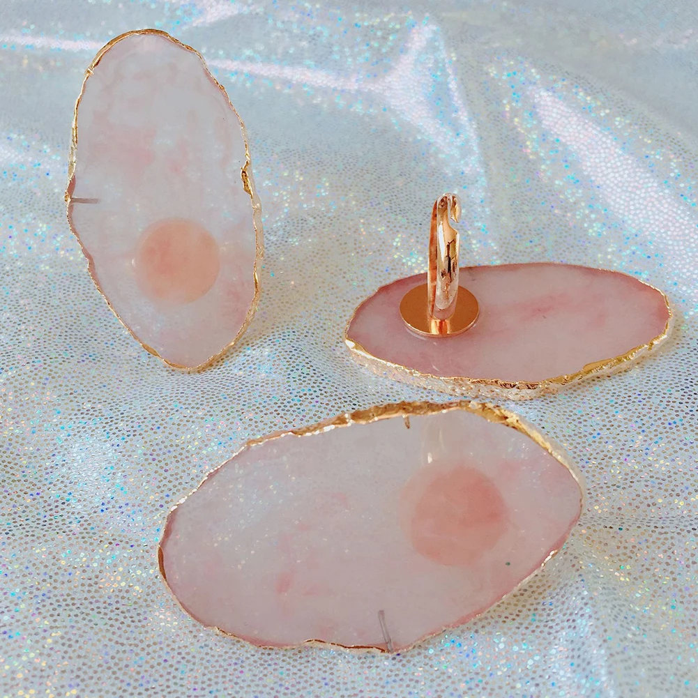 Полимерная Палитра для ногтей художественное кольцо на палец пластина держатель