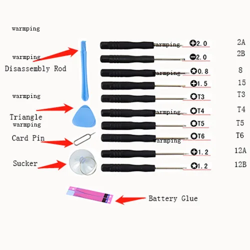 CYP cyp для ремонтного инструмента Шпилька карт треугольная разборная штанга