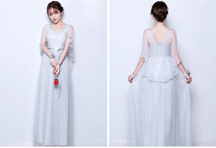 Бордовые Платья для подружки невесты с v образным вырезом без рукавов красные