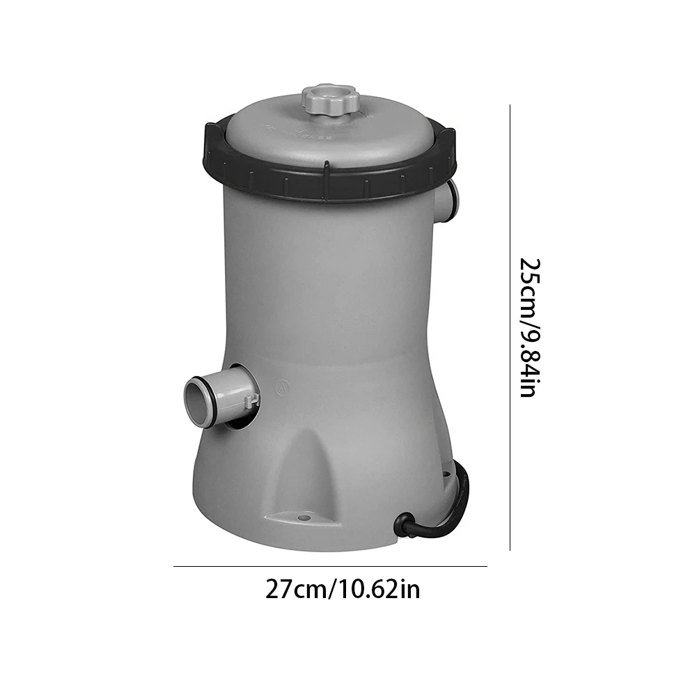 

Swimming Pool Filter Pump Clear Cartridge For Above Ground Pools Household Pool Cleaner Cartridge Filter Pump Set Cleaning Tool