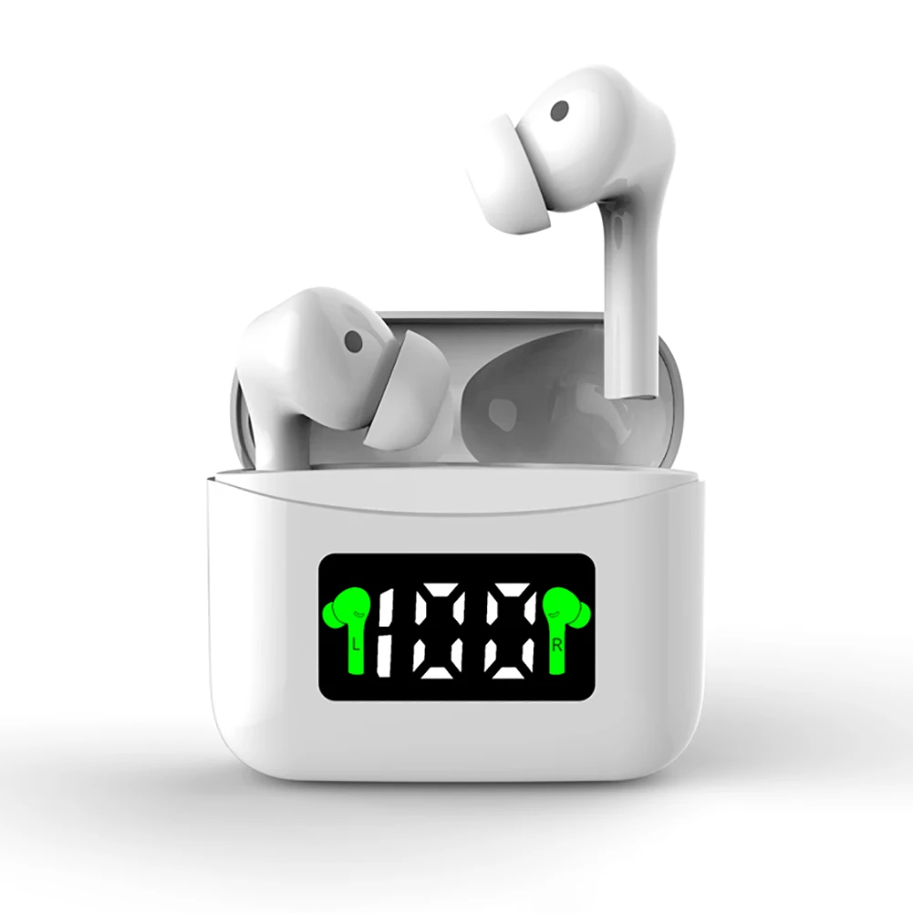 TWS Bluetooth 5 2 наушники беспроводные вкладыши для Xiaomi Redmi Air бас стерео светодиодный