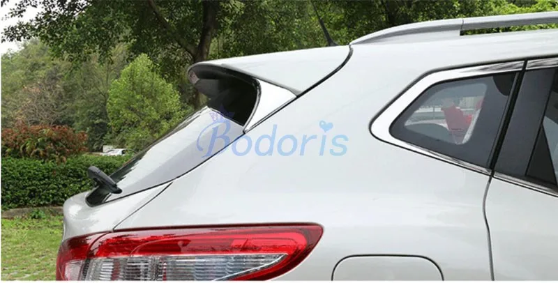 Для Nissan Qashqai 2014 2015 2016 2017 2018 задний оконный боковой спойлер формовочная отделка