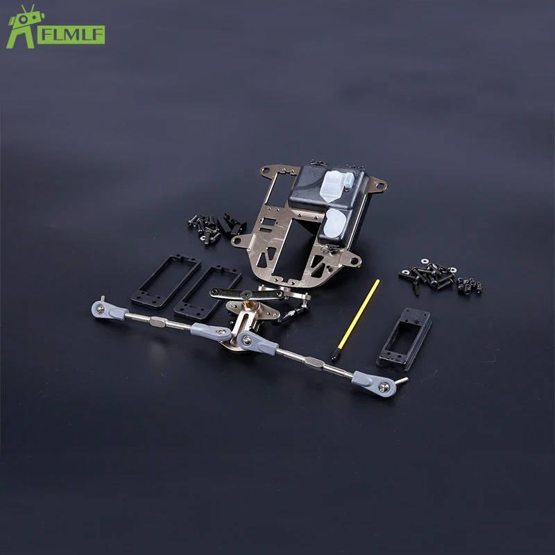 Дешево Металлические симметричные рулевые наборы с ЧПУ из сплава (версия с пластиковым стержнем), подходят для 1/5 HPI ROVAN KM BAJA 5B 5T 5SC