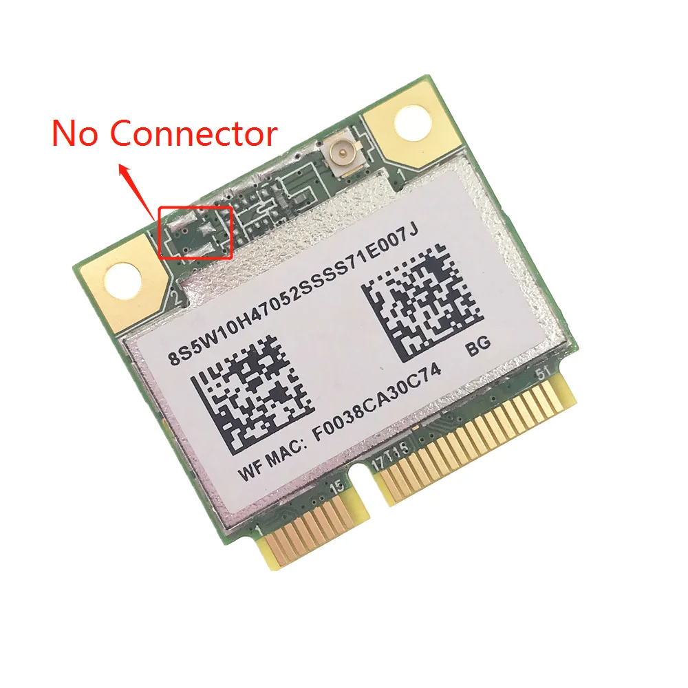 Беспроводная Wi-Fi карта для ноутбука AW-NE238H RTL8188EE RTL8188 150 Мбит/с 802 11 B/G/N Half Mini PCIe