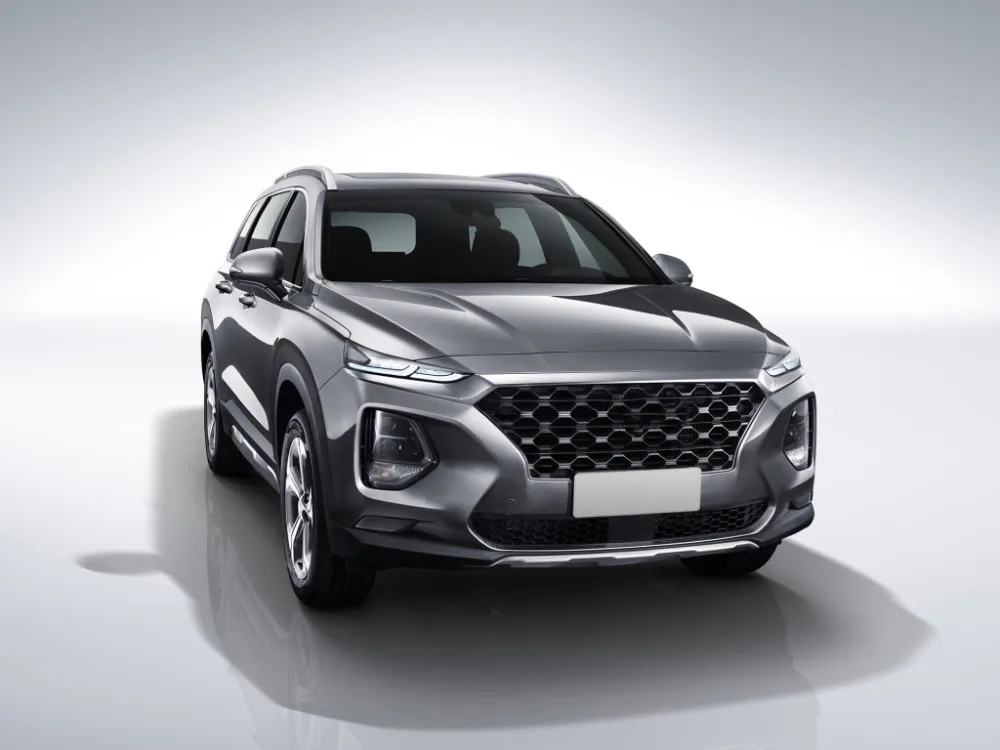 Для hyundai Santafe автомобильные аксессуары Stlyling Накладка на порог двери протектор защита автомобиля наклейка из нержавеющей стали отделка
