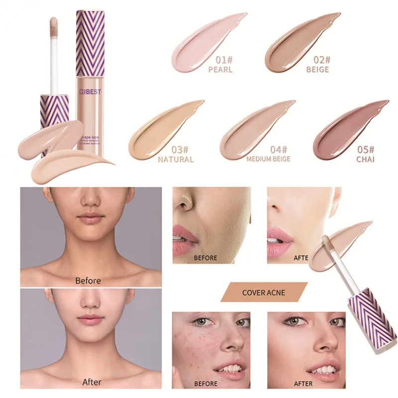 Консилер с полным покрытием жидкий консилер для макияжа удобный