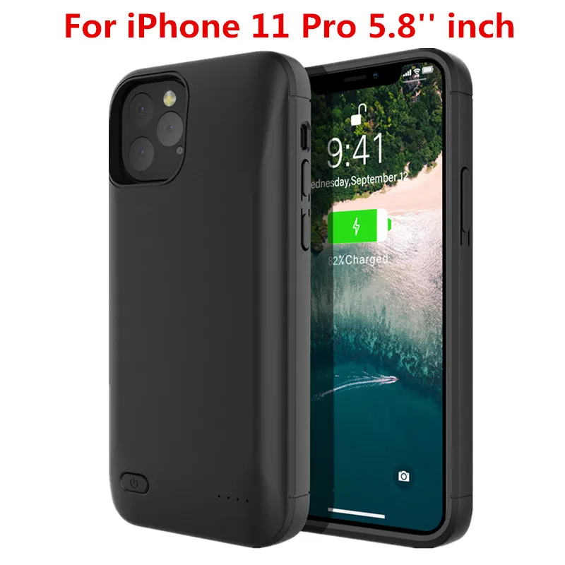 for iPhone 11 Pro Чехол WIN, чехол для зарядного устройства для iPhone SE 5SE 5, чехол для 5S, 4000 мА/ч, чехол для зарядного устройства для iPhone 5, 6, 7, 8X11, чехол для аккумулятора - Цвет: for iPhone 11 Pro