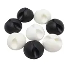 20 шт. настольные кабельные зажимы силиконовые USB линия Управление для вождения провод рекордера аксессуары