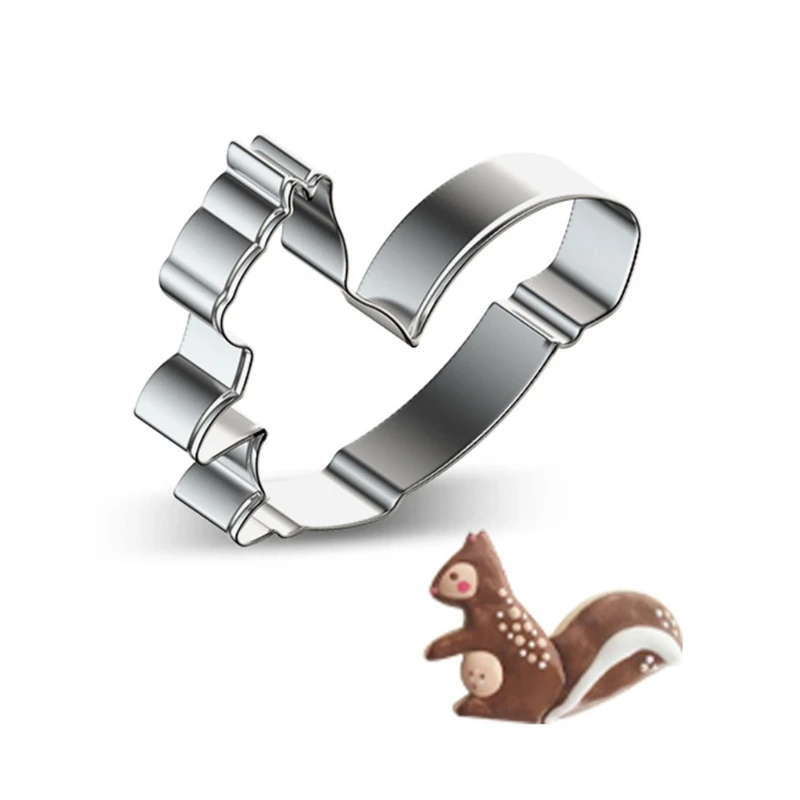 

X37E 9pcs Thanksgiving Maple Leaf Cookie Cutters Set Stainless Steel Biscuit Mold Fondant Pastry Decorating Baking Mould