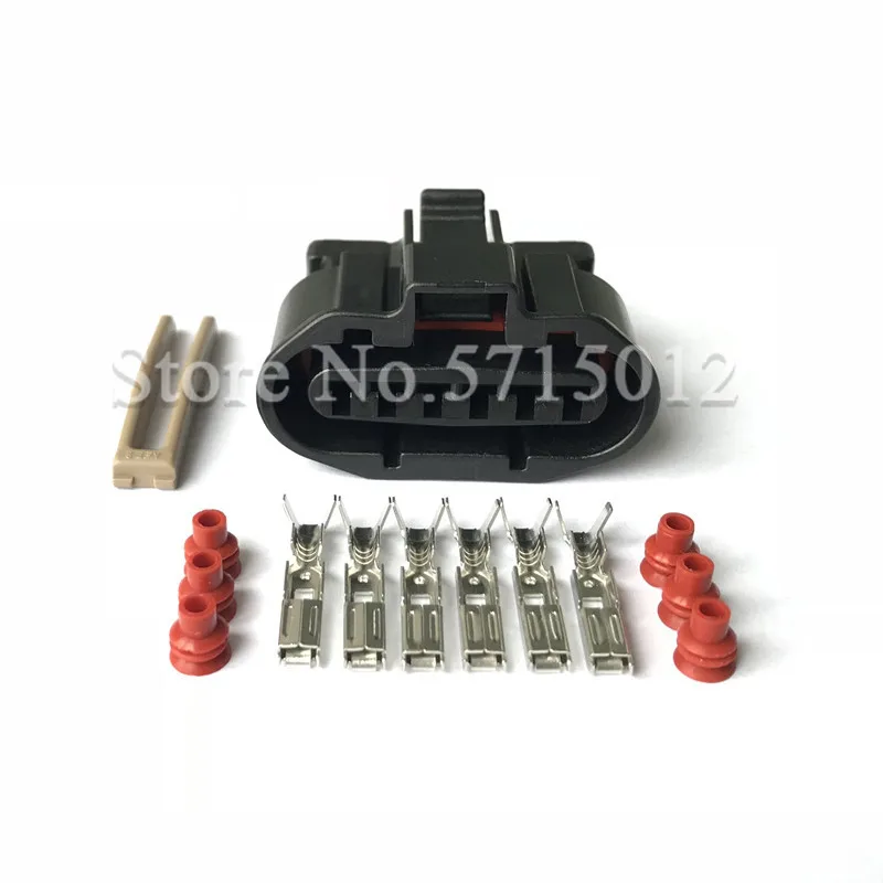 Автомобильный датчик зажигания MAF 6 отверстий водонепроницаемый с разъемом для