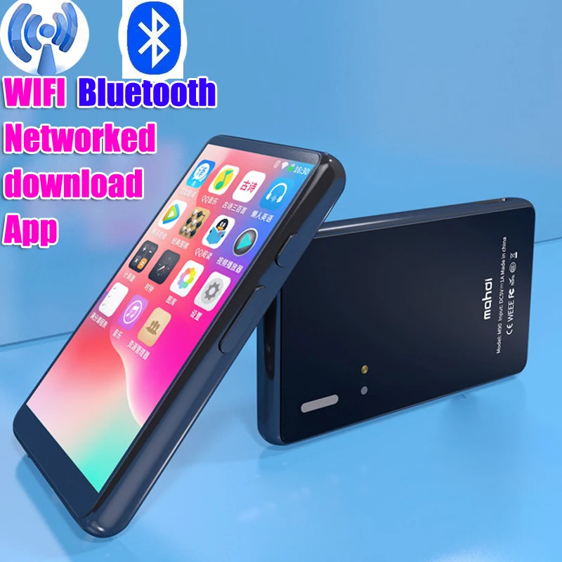 Wifi bluetooth full Touch 4 дюймов ips экран MP3 плеер может получить в интернет fm радио видео