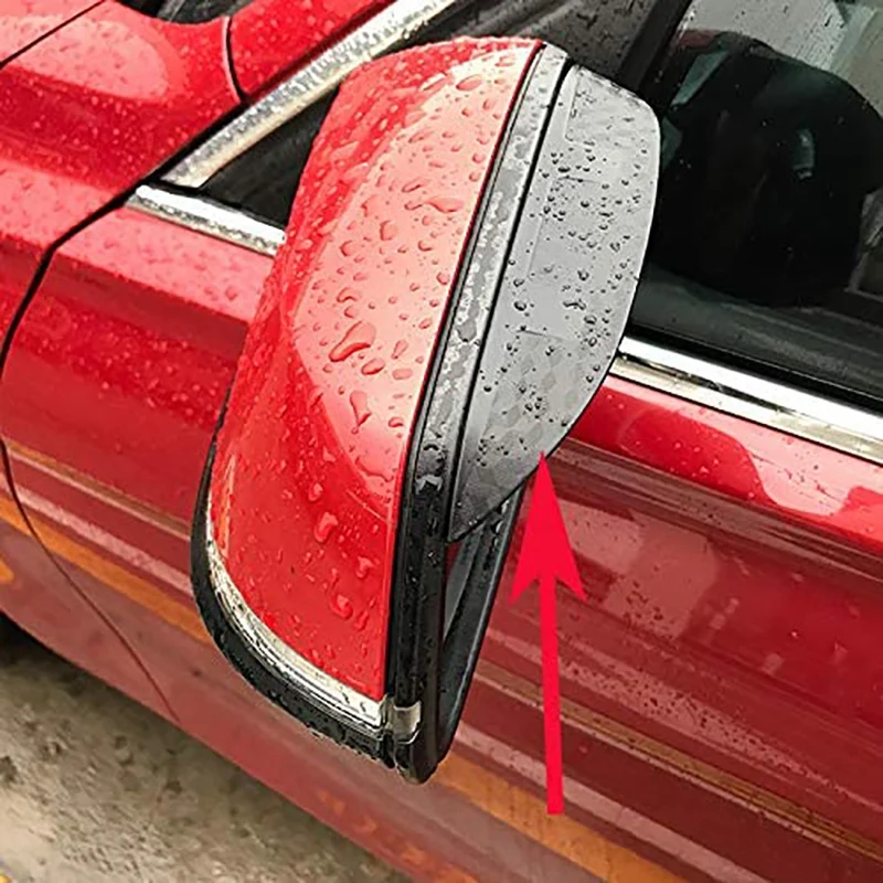 For Volvo XC90 2004-2015 Car Rearview Mirror Eyebrow Cover Rain-Proof Protection Decoration Accessories | Спорт и развлечения