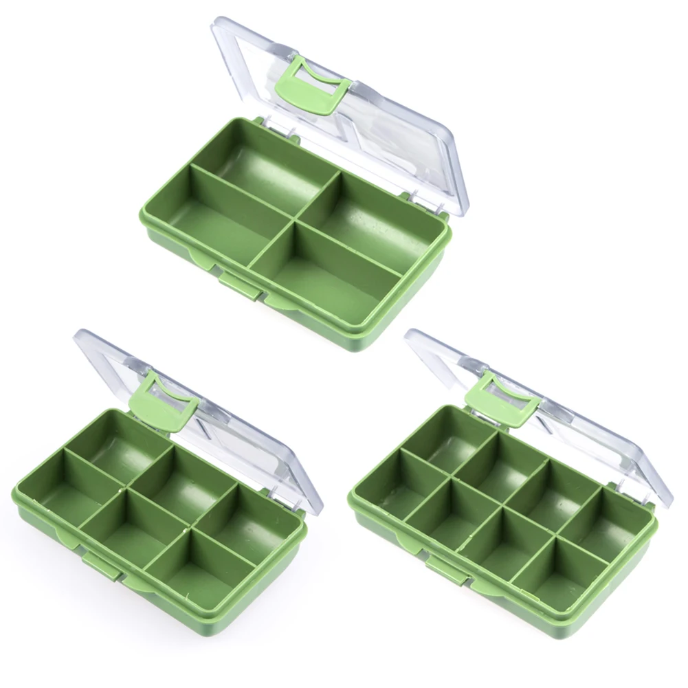

Mini Storage Case Multi-Slot Lures Bait Hooks Case Box Fishing Tackle Tools Storage Container Storage Box Fishing Accessories