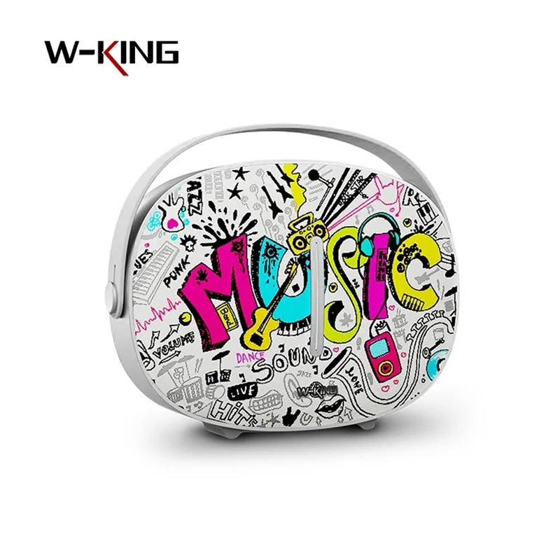 W king T8 30W Bluetooth Колонка s портативный Настольный беспроводной домашний динамик с FM