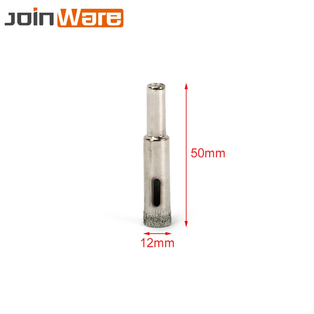 

10Pcs 12mm Diamond Drill Bit Glass and Tile Hollow Core Drill Bits Extractor Remover Tools Hole Saws For Glass Ceramic New