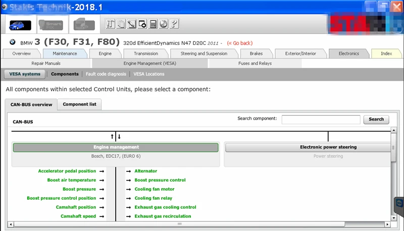 2021 лучшая мастерская гаража автомобильная яркая данных 2018 1 в (Stakis-Technik) для