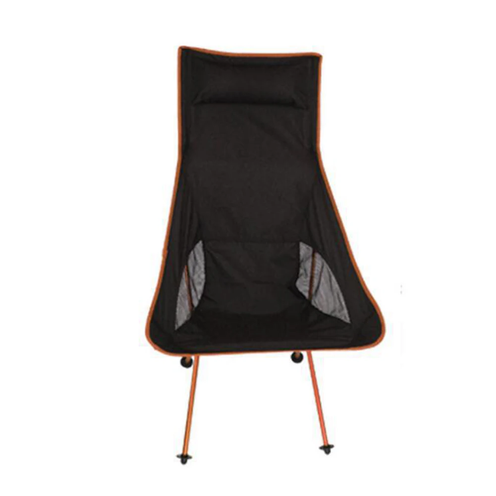 Портативный складной стул для рыбалки уличный кемпинга сиденье 600D Оксфорд