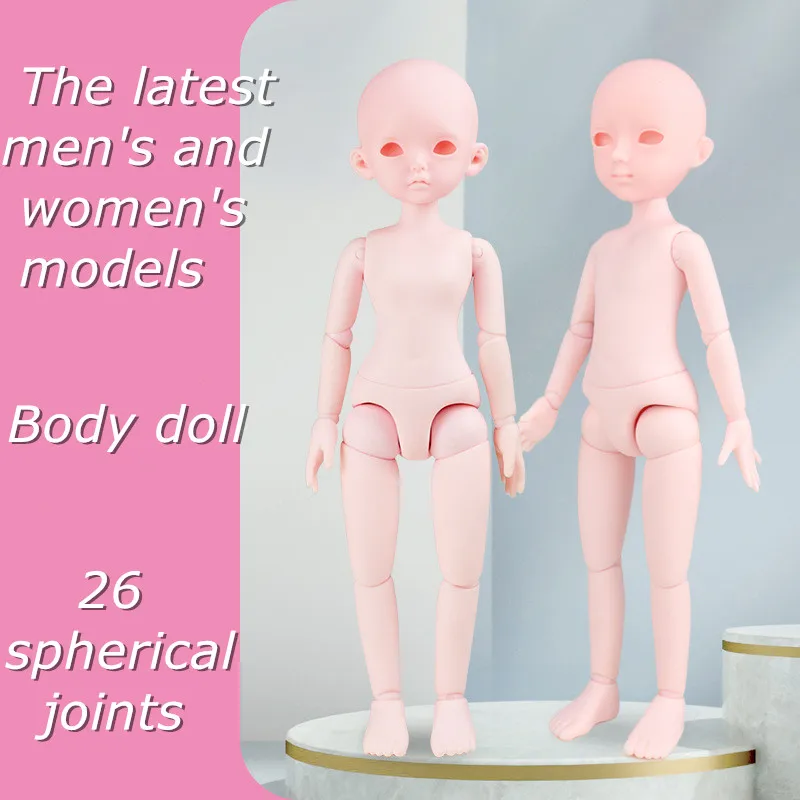 

Деталь куклы 1/6 Bjd без макияжа, аксессуары для тела из белой кожи, детский игровой домик, игрушки «сделай сам», подарок
