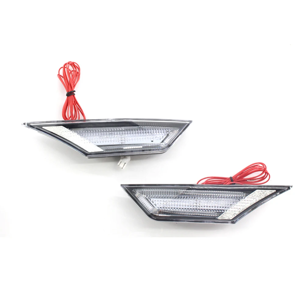 

Flashing LED Turn Signal Side Marker Light Blinker Clear Side Marker Turn Signal Lights for Honda Civic Sedan Coupe Hatchback