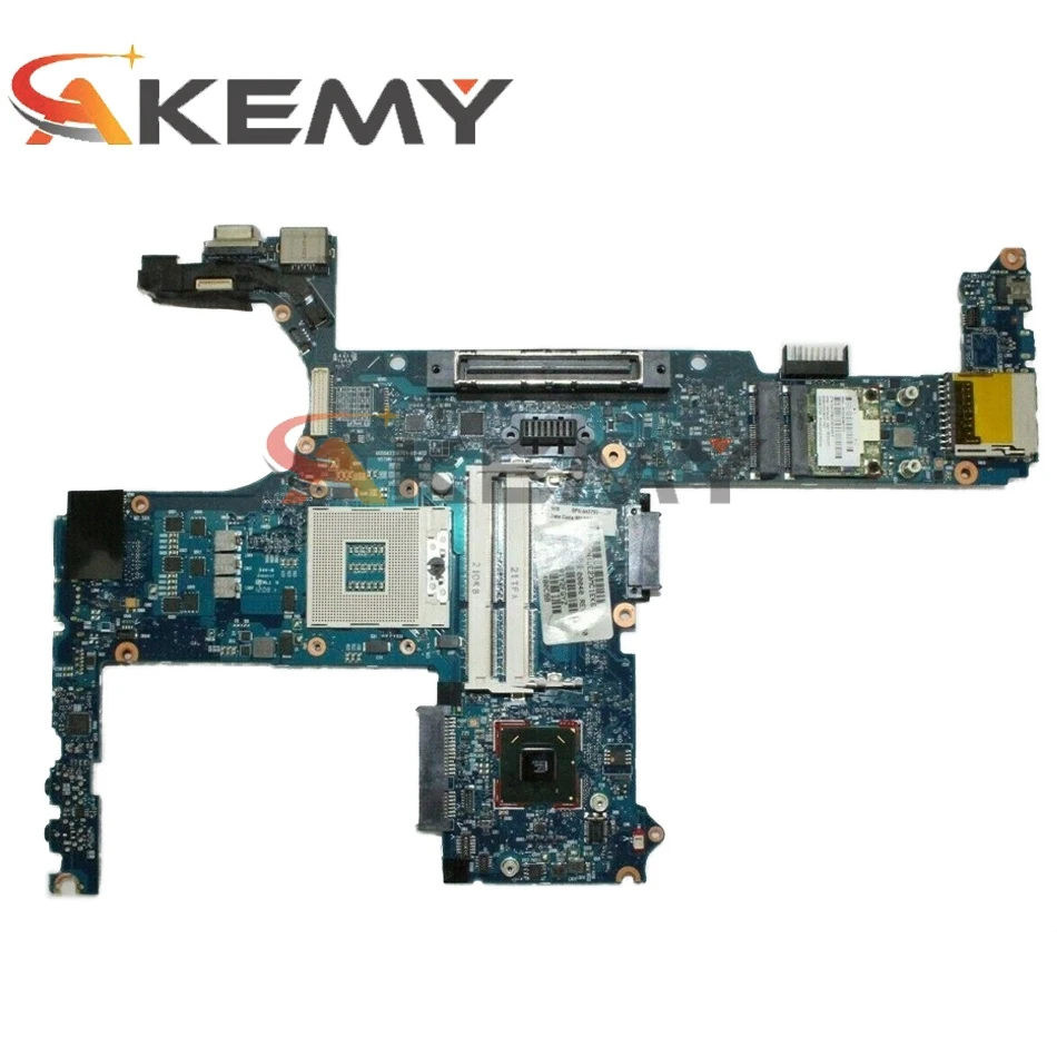 (Бесплатная доставка) Материнская плата для ноутбука HP EliteBook 6460B 8460P 8460W 6460P 642758-001