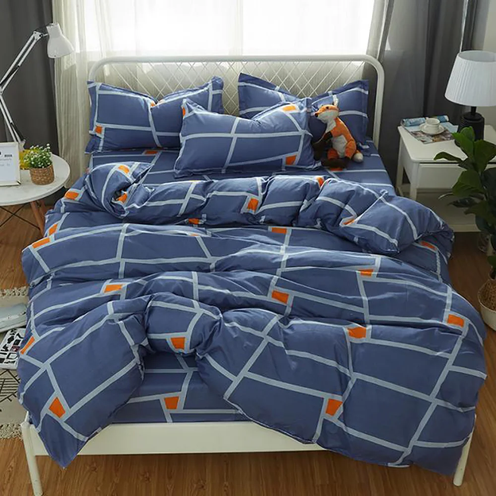 Thumbedding Floral Bedding Set Luxury Elegant Soft Brown Duvet Cover King Size Queen Twin Full Single Unique Design Bed | Дом и сад