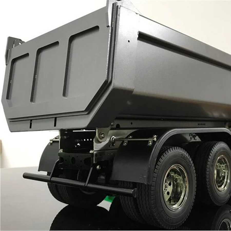 Рамка для радиоуправляемого грузовика Tamiya 1/14 металлический задний бампер 1:14