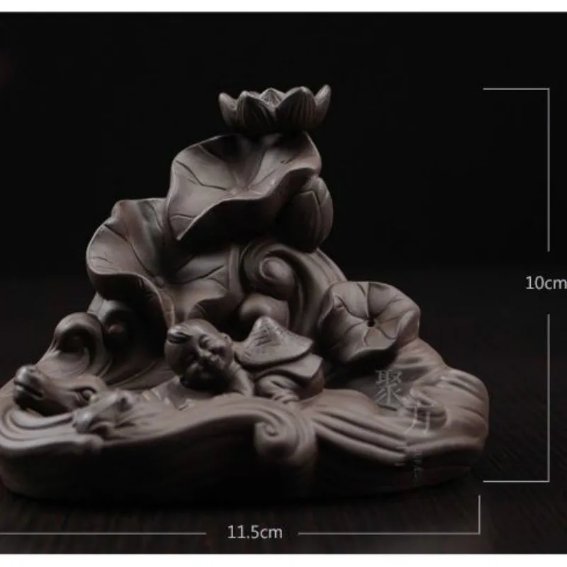 Креативная ковбойская горелка для благовоний керамическая конусная кадильница