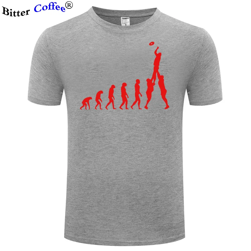 

Rugby Evolution Funny T-Shirt Men Cotton Streetwear Short Sleeve Round Neck Hip Hop Summer Hot Sale NEW Fashion Men T Shirt