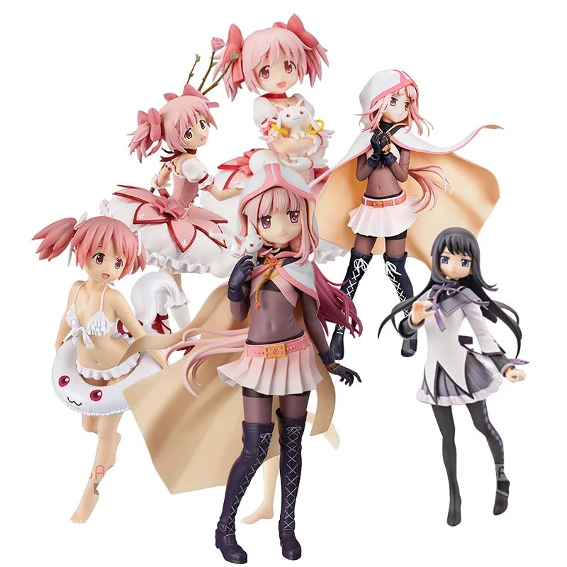 

Фигурка BANDAI Madoka Magica SQ Kamen Maru, купальник для сна, 20 см, ПВХ аниме фигурка, коллекционная игрушка для мальчиков, подарок