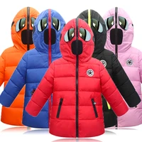 children boys girls jacket cold winter down coat baby warm ski suits outerwear clothing kids hooded snowsuit padded jacket parka