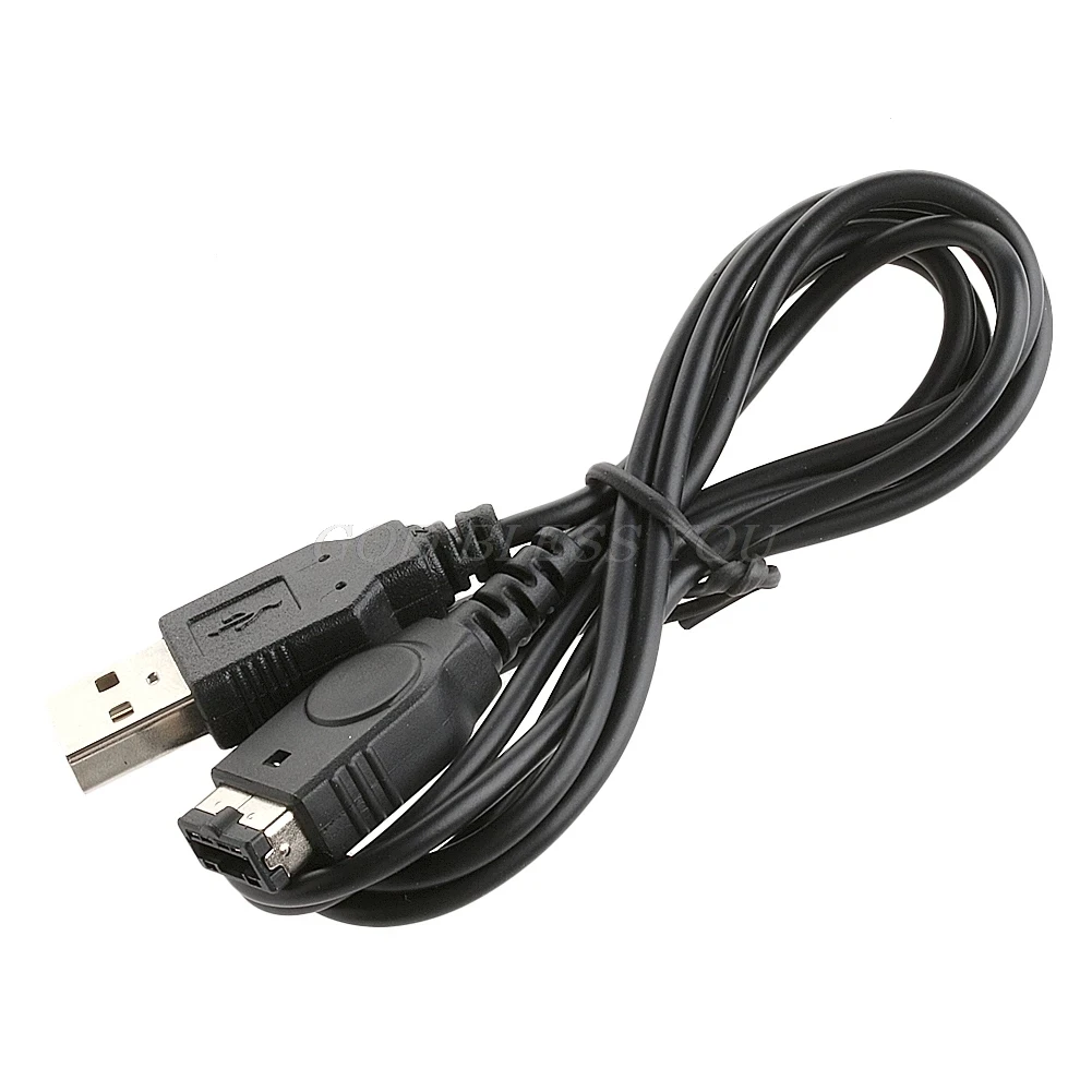 1PC Black USB Charging Advance Line Cord Charger Cable for/SP/GBA/GameBoy/NS/DS |