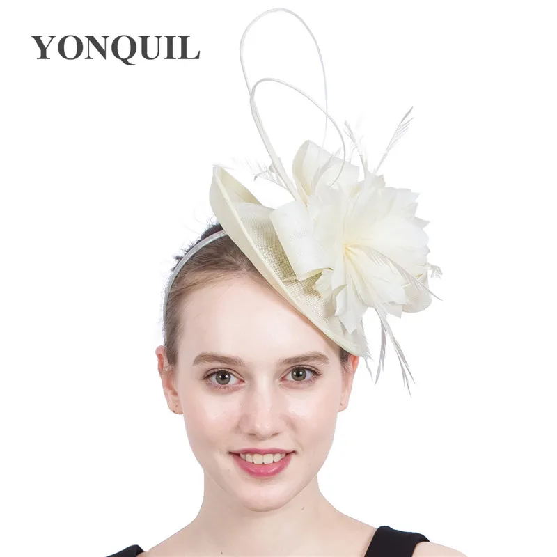 Женская Вуалетка с цветами и перьями Свадебные шляпы для скачек Кентукки женские