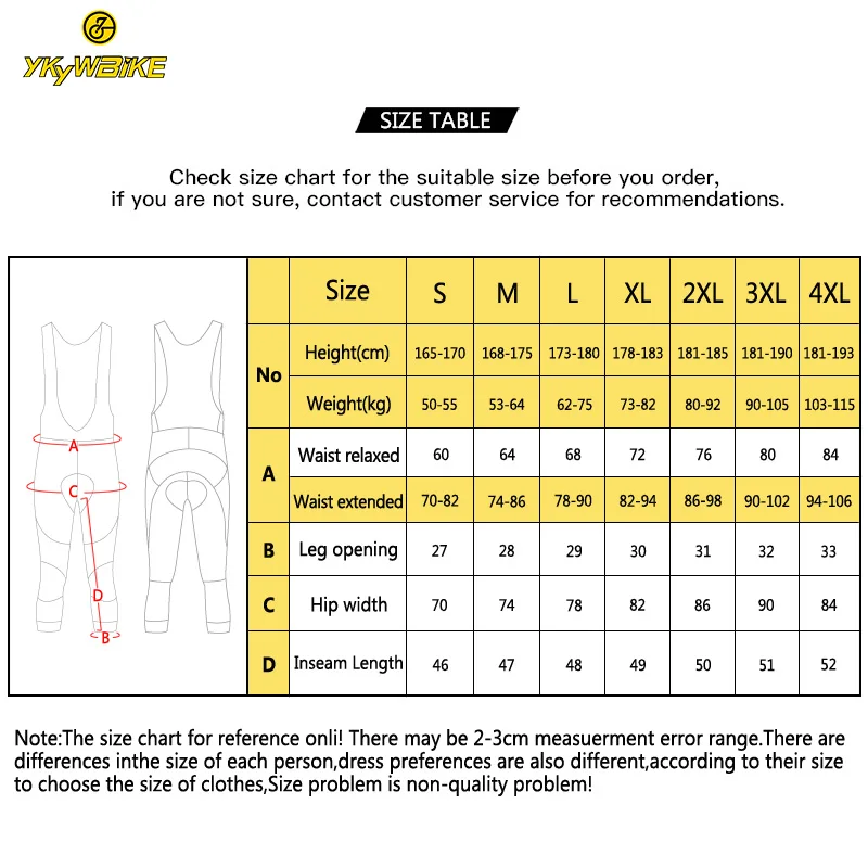 

Cycling 3/4 Pants Short Quick-dry Breathable Padded Cycling Tights MTB Bike Bicycle Maillot Pants