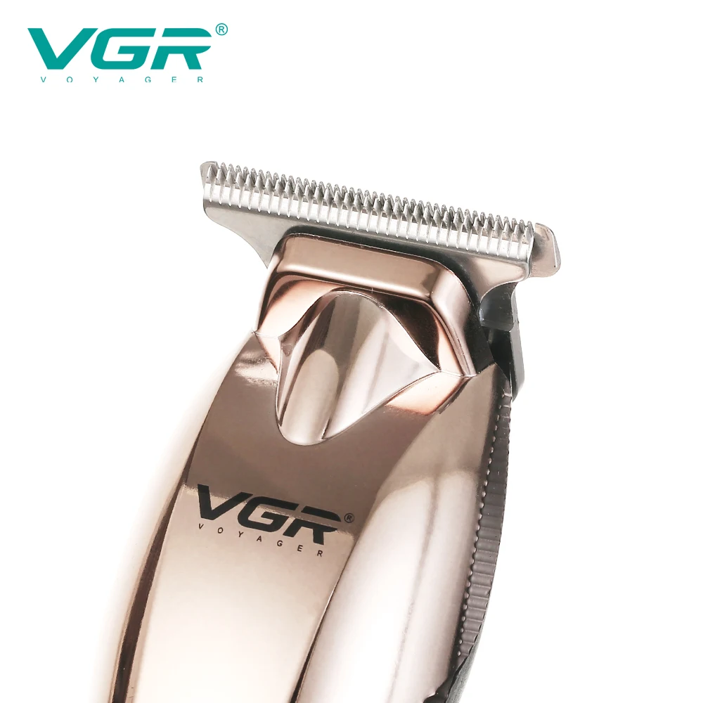 VGR Hair Cutting Machine Professional Electric Hair Clipper For Men Portable Hair Trimmer LED Digital Display USB Charging V-293 enlarge