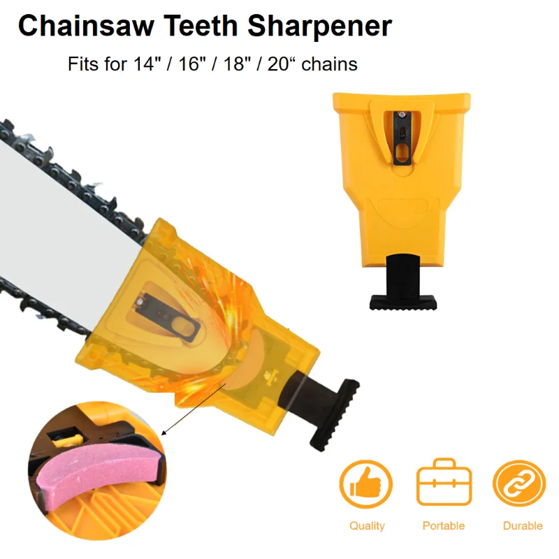 Портативная шлифовальная машинка для заточки зубов цепной пилы инструмент