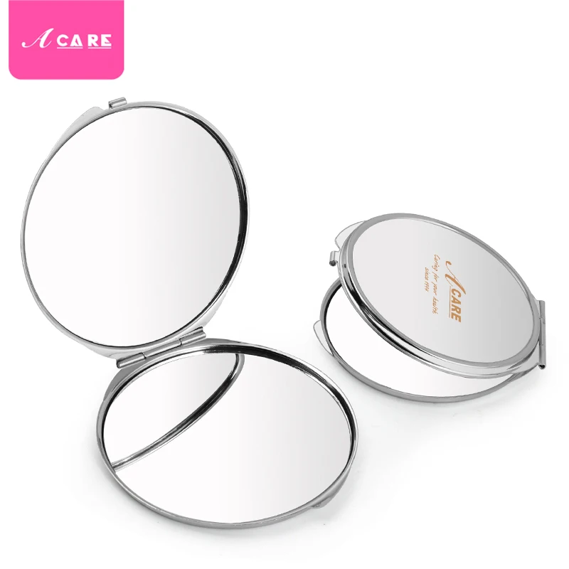 Зеркала для макияжа Acare Портативное двухстороннее складное зеркало из