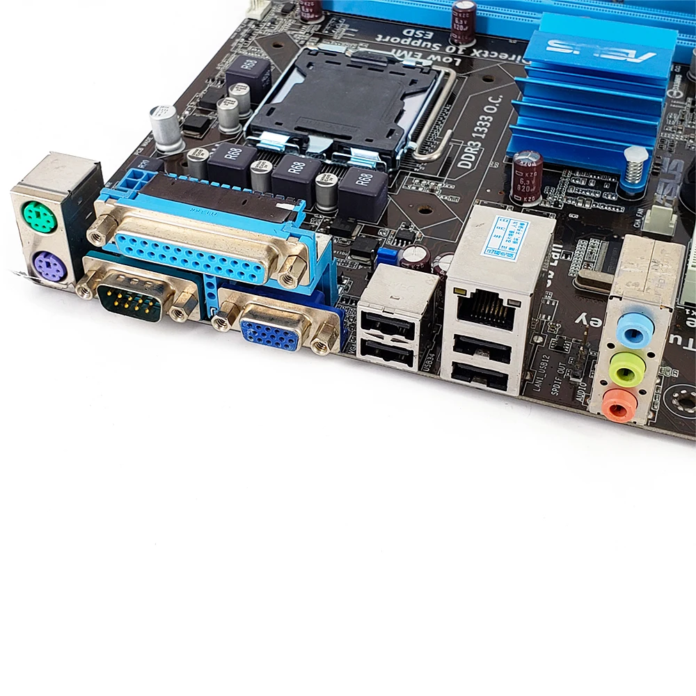 Asus P5G41T-M LX настольная материнская плата G41 розетка LGA 775 для Core 2 Duo DDR3 8G SATA2 VGA uATX оригинальная б/у материнская плата