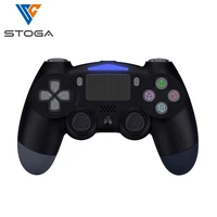 stoga wireless bluetooth gamepad for ps4 controller touch panel joypad with dual vibration for playstation 34 geeklin game